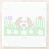 Pup N Play Glass Onderzetter (Achterkant)