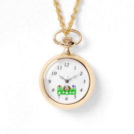 Pup N Play Gold Ketting Watch