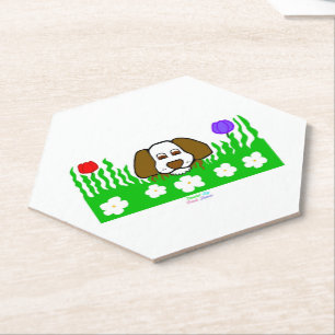 Pup N Play Hexagon Papier Onderzetter