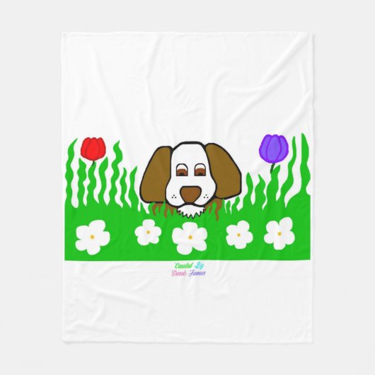 Pup N Play Medium Fleece Deken (Voorkant)