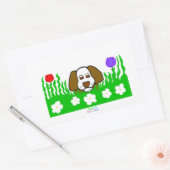 Pup N Play Rectangle Sticker (Envelop)