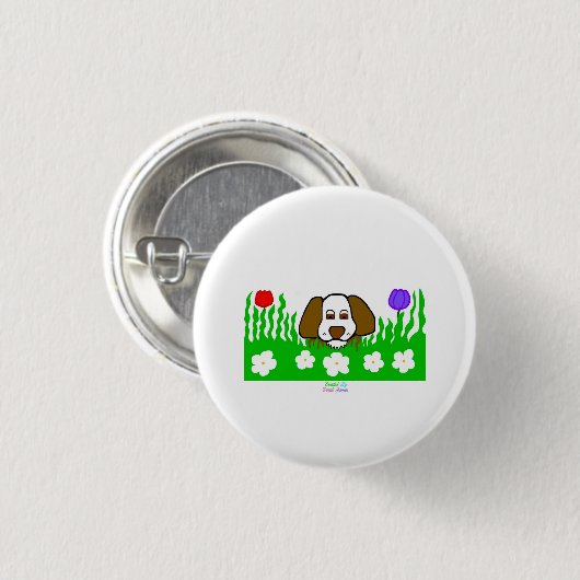 Pup N Play Ronde Button (Voorkant /achterkant)