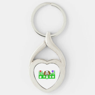 Pup N Play Twisted Heart Metal Sleutelhanger