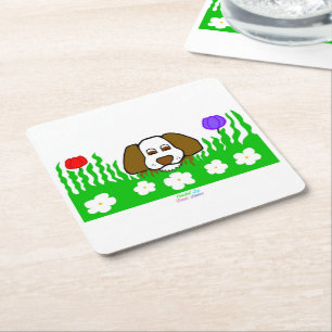 Pup N Play Vierkant Papier Onderzetter