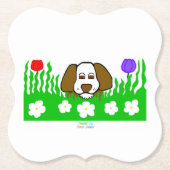 Pup N Spelen Bracket Papier Onderzetter (Voorkant)