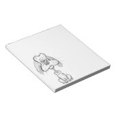 Pup! Notitieblok (Schuin)