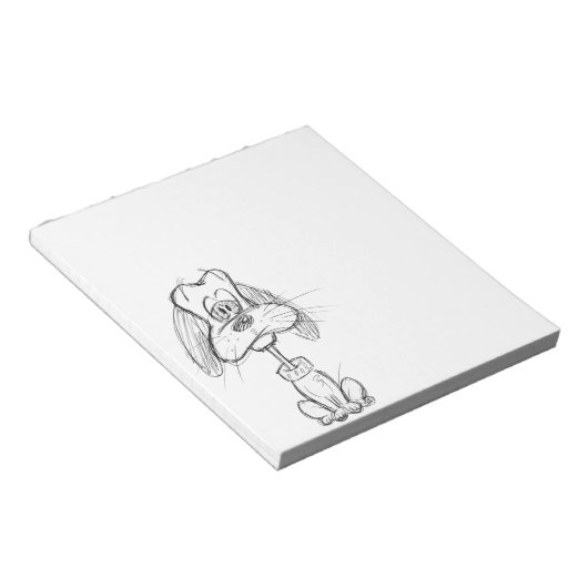 Pup! Notitieblok (Schuin)