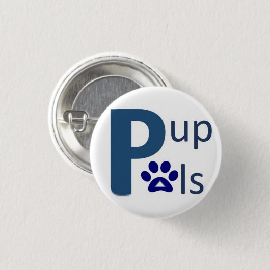 Pup Pal Square Button (Voorkant /achterkant)