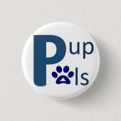 Pup Pal Square Button (Voorkant)