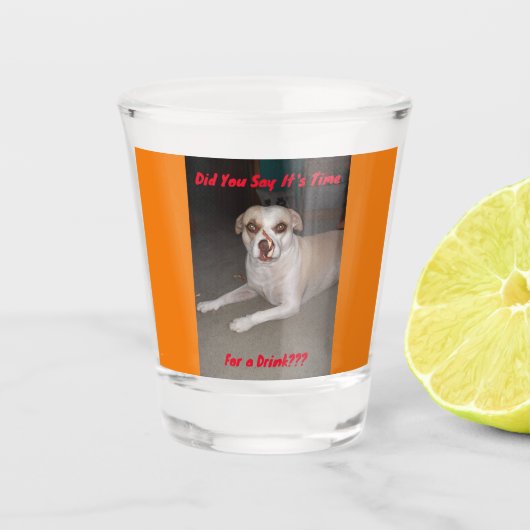 Pup Shot Glass Shot Glas (Voorkant)