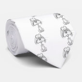 Pup! Stropdas (Opgerold)