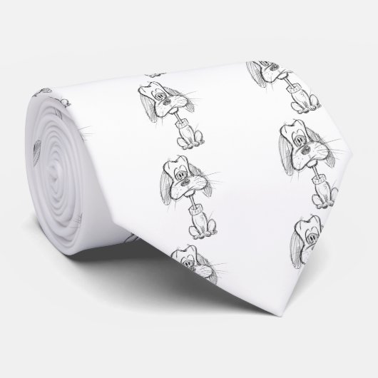 Pup! Stropdas (Opgerold)