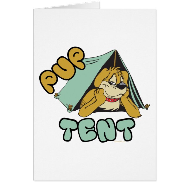 Pup Tent Camping (Voorkant)