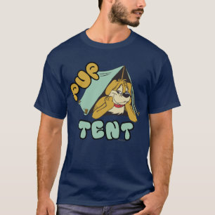 Pup Tent Camping Humor T-shirt