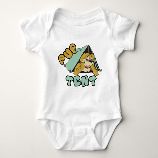 Pup Tent Camping Romper (Voorkant)