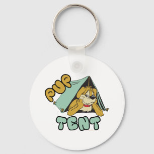 Pup Tent Camping Sleutelhanger