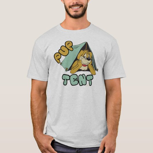 Pup Tent Camping T-shirt (Voorkant)