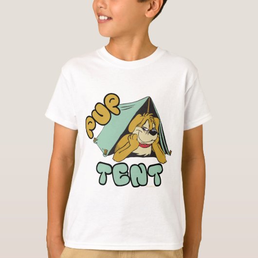 Pup Tent Camping T-shirt (Voorkant)