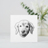 Pup Verhaal Uitnodiging (Staand voorkant)