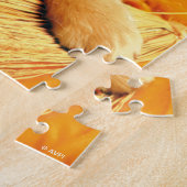 Pup with heks Pet and Broom Legpuzzel (Zijkant)