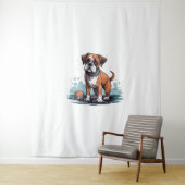 PupArt Design Boxer Briefs - Funny Dog Graphic Wandkleed (In situ)