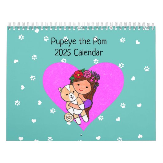 Pupeye de Pom Kalender 2025 (Hoes)
