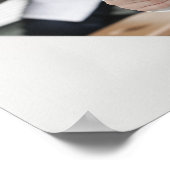 Pupils in een wetenschappelijke les. poster (Hoek)