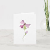 Puple Petals Kaart (Voorkant)