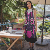 Puple Pink Tiki Schort