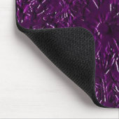 Puple Sculpter Flowers - Solid design Muismat (Hoek)