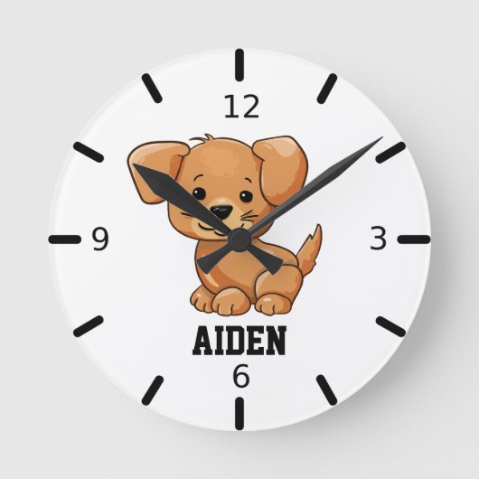 Puppel Ronde Klok (Voorkant)