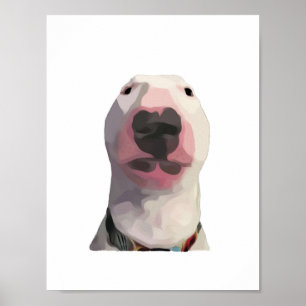 PupperNelson Cartoon Meme Face Poster