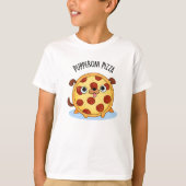 Pupperoni Pizza Grappige Pizza Pun T-shirt (Voorkant)
