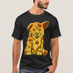 Pupperoni Pizza Love Funny Women Hondenliefhebber  T-shirt