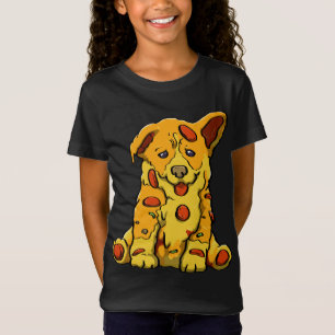 Pupperoni Pizza Love Funny Women Hondenliefhebber  T-shirt