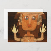 Puppet by Paul Klee Briefkaart (Voorkant / Achterkant)