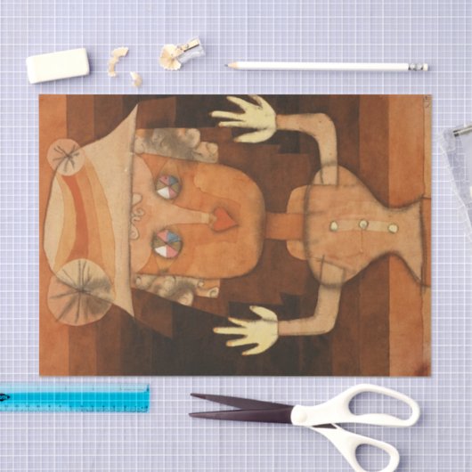 Puppet by Paul Klee Tissuepapier (Craft)