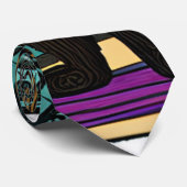 Puppet "Grizzly Beer Tarot Card" Stropdas (Opgerold)