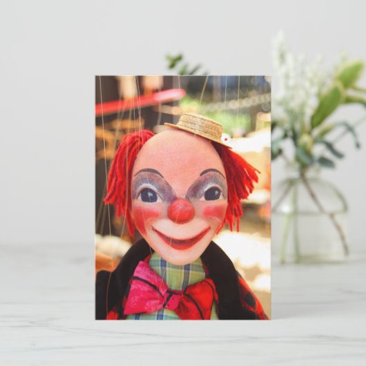 Puppet-kaart (Staand voorkant)