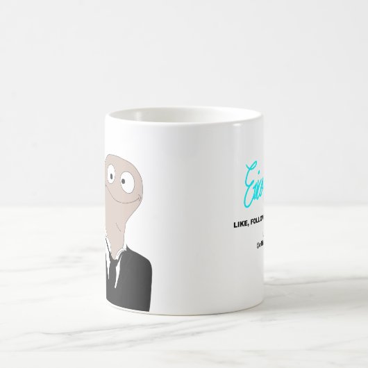 Puppet looking at you koffiemok (Center)