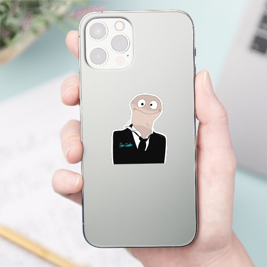 Puppet looking at you sticker (Telefoon)