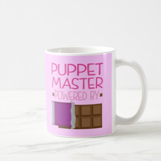 Puppet Master Chocolate Gift voor haar Koffiemok (Rechts)