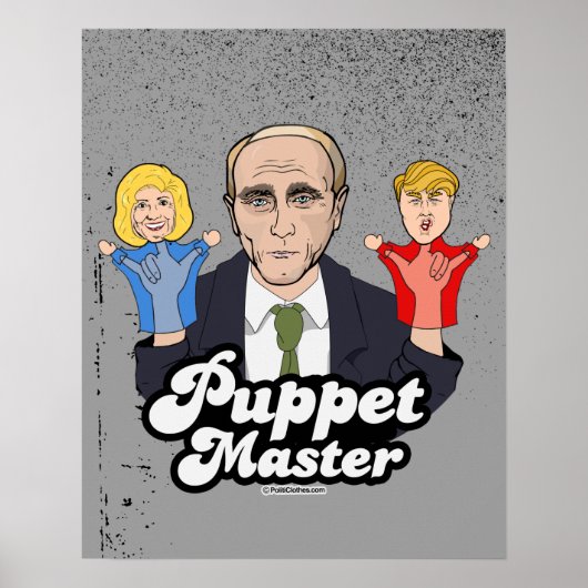 Puppet Master Poetin Poster (Voorkant)