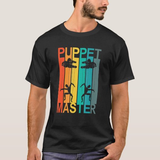 Puppet Master Puppeteer Puppetry T-shirt (Voorkant)
