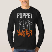 Puppet Master Ventriloquist Ventriloquism Puppetee T-shirt (Voorkant)