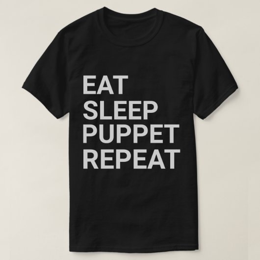 Puppet Passion T-shirt (Design voorkant)