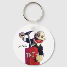 Puppet punk with TNT plunger Sleutelhanger