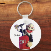 Puppet punk with TNT plunger Sleutelhanger (Voorkant)