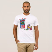 Puppet Show Mannen T-Shirt (Voorkant volledig)