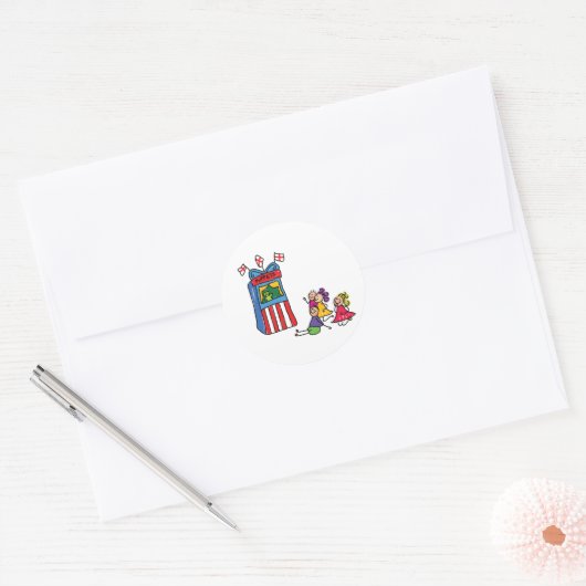 Puppet Show Stickers (Envelop)